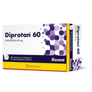 Diprotan Duloxetina 60 mg 30 Cápsulas - Ascend