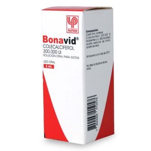 Bonavid Colecalciferol 300.000 UI Solución Oral para Gotas 2 mL - Pasteur