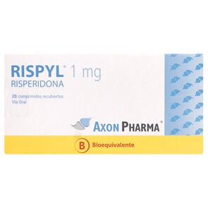 Product image of Rispyl Risperidona 1 mg 20 Comprimidos Recubierto - Axon