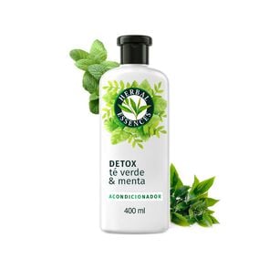 Product image of Acondicionador Detox Té verde & menta 400 ml - Herbal essences collection