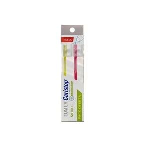 Product image of Cepillo Dental Medio (Pack Oferta) x2 - Daily caristop