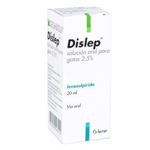 Product image of Dislep Levosulpirida 2,5% Gotas 20 mL - Ferrer