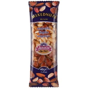 Barra De Mix De Nueces 40 gr - Jannis