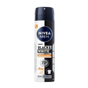 Back & White Ultimate Impact Spray Masculino 150ml - Nivea men