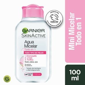 Product image of Agua Micelar Todo en 1 Formato Travel Size - Garnier skin active