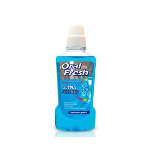 Enjuagatorio Bucal Ultra Action Menta Fuerte 500 mL - Oralfresh