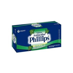 Phillips Carbonato Ca 100 mg 10 Comprimidos - Aspen farma