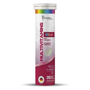 Product image of Multivitamins Mini Frambuesa 20 Tabletas Efervescentes - Easylife