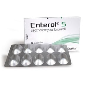 Enterol S Saccharomyces Boulardii 250 mg 10 Cápsulas - Sanitas