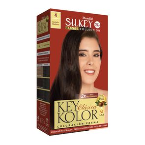 Key Kolor Kit Tintura Argan Castaño Medio 4 - Silkey