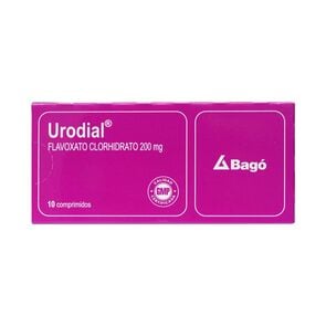 Urodial Flavoxato Clorhidrato 200 mg 10 Comprimidos - Bago