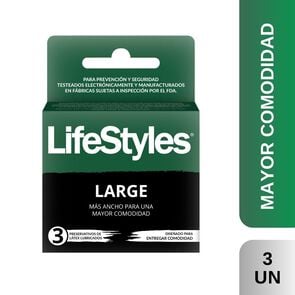 LifeStyle Large 3 Preservativos - Lifestyles