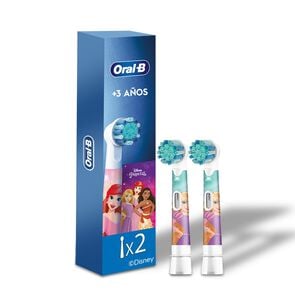 Repuesto Cepillo Eléctrico Disney Princess +3 Años X2 - Oral-b