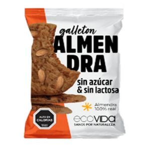 Ecovida Galletón Chocolate Almendra 30 g