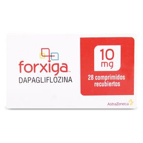 Forxiga Dapagliflozina 10 mg 28 Comprimidos Recubierto - Astrazeneca