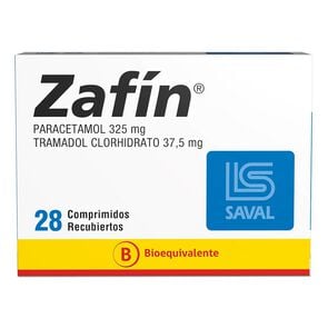 Zafin Tramadol 37,5 mg 28 Comprimidos Recubiertos - Saval