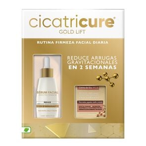 Gold Lift Firmeza Facial Serum 27ml+Gold Lift Crema Dia Fps30 50gr - Cicatricure