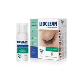 Lidclean Espuma Limpiadora Parpados y Pestaña 50 mL - Pharma investi