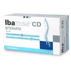 Ibames Cd Biterapia Ac.Ibandronico 150 mg 30 Cápsulas - Andromaco etico