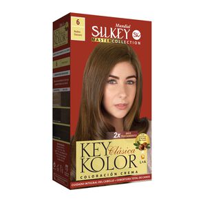 Key Kolor Kit Tintura Argan Rubio Oscuro 6 - Silkey