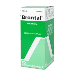 Product image of Brontal Pediatrico Clofenadiol 7 mg/5mL Jarabe 100 mL - Sanitas