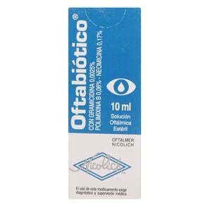 Oftabiotico Polimixina B 0,06% Solución Oftálmica 10 mL - Saval