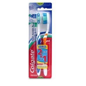 Product image of Pack Cepillo Dental Triple Accion Medio x 2 - Colgate