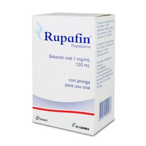 Rupafin Rupatadina 1 mg / mL Solución Oral 120 mL - Labomed