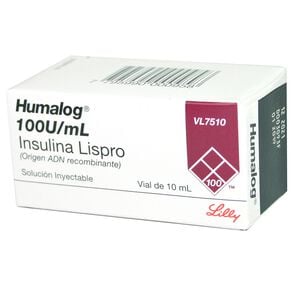 Humalog Insulina Lispro 100 UI 1 Ampolla - Eli lilly