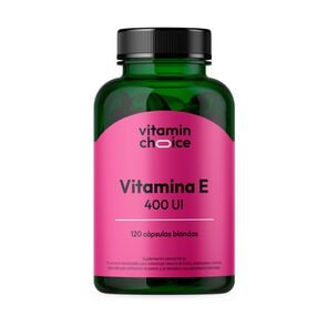 Product image of Vitamina E-400 UI 120 Cápsulas - Vitamin choice