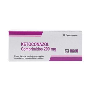 Product image of Ketoconazol 200 mg 10 Comprimidos - Genericos varios