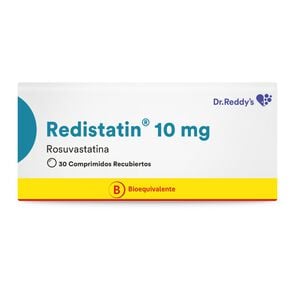 Redistatin Rosuvastatina 10mg 30 comprimidos recubiertos - Dr reddys