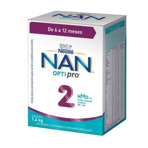 Fórmula Infantil 2 Continuación (6-12 meses) Optipro 1400 gr - Nan