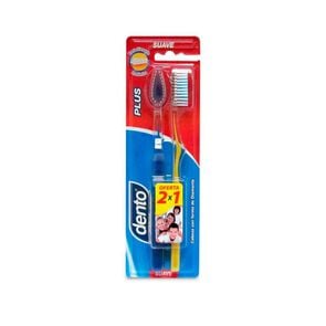 Product image of Cepillo Dental Dento Plus Suave 2 Unidades