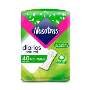 Product image of Protector Diario Normal Tela Suave 40 Unidades - Nosotras