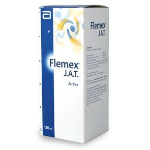 Flemex Jat Codeina 7,5 mg/5mL Jarabe 120 mL - Recalcine