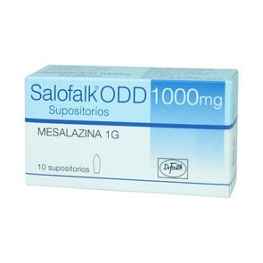 Salofalk ODD Mesalazina 1000 mg 10 Supositorios - Biotoscana