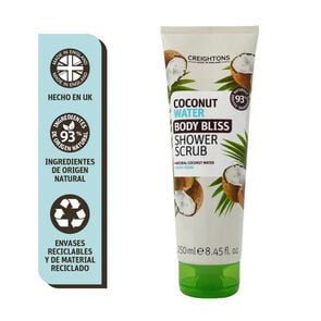 Body Bliss Exfoliante Agua de Coco 250 mL - Creightons