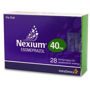 Nexium Esomeprazol 40 mg 28 Comprimidos Recubiertos - Astrazeneca