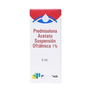 Prednisolona Acetato Prednisolona 1% Solución Oftálmica 5 mL - Genericos varios