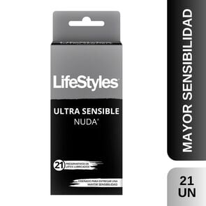 LifeStyles Ultra Sensible Nuda 21 Preservativos