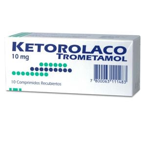 Ketorolaco 10 mg 10 Comprimidos - Mintlab