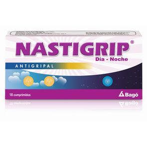 Nastigrip Antigripal Día-Noche Paracetamol 300 mg 18 Comprimidos - Bago