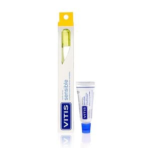 Product image of Cepillo Dental Sensible + Mini Pasta Sensible Menta 15mL - Vitis