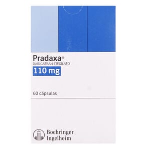 Product image of Pradaxa Dabigatran 110 mg 60 Cápsulas - Boehringer ingelheim