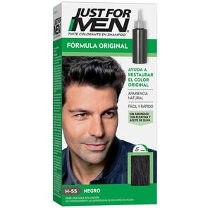 Tintura Colorante en Shampoo Negro 60 mL - Just for men