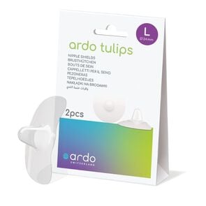 Pezoneras de silicona Ardo Tulips 2 un Talla L