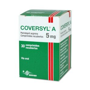 Product image of Coversyl A Perindopril Arginina 5 mg 30 Comprimidos - Ferrer