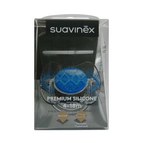 Product image of Chupete Premium 4-18 M Azul - Suavinex