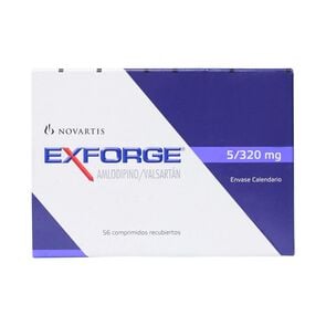 Product image of Exforge 5/320 Valsartan 320 mg 56 Comprimidos Recubiertos - Axon